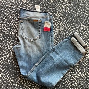 Joe’s distressed jeans